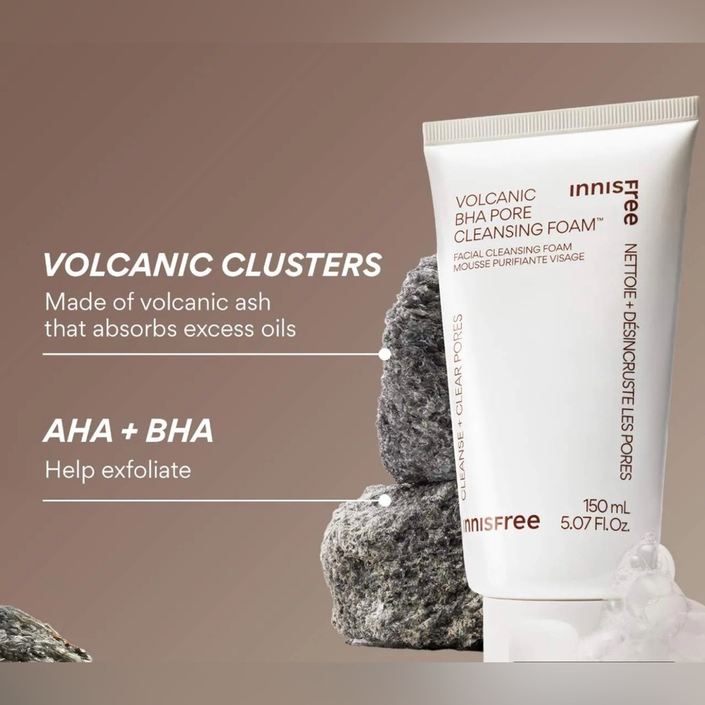 Volcanic BHA Pore Cleansing Foam
